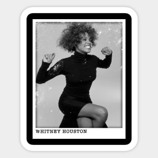 Vintage Classic Whitney Houston Sticker